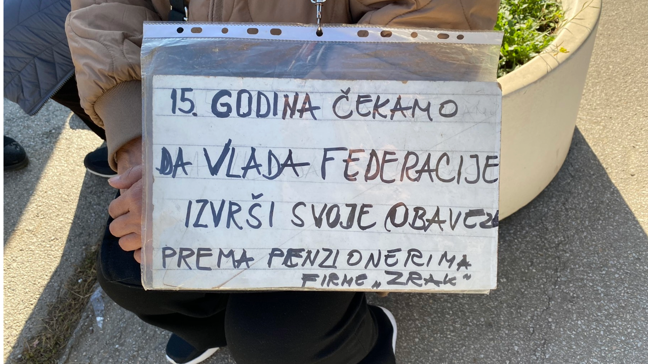 protesti penzionera Zrak