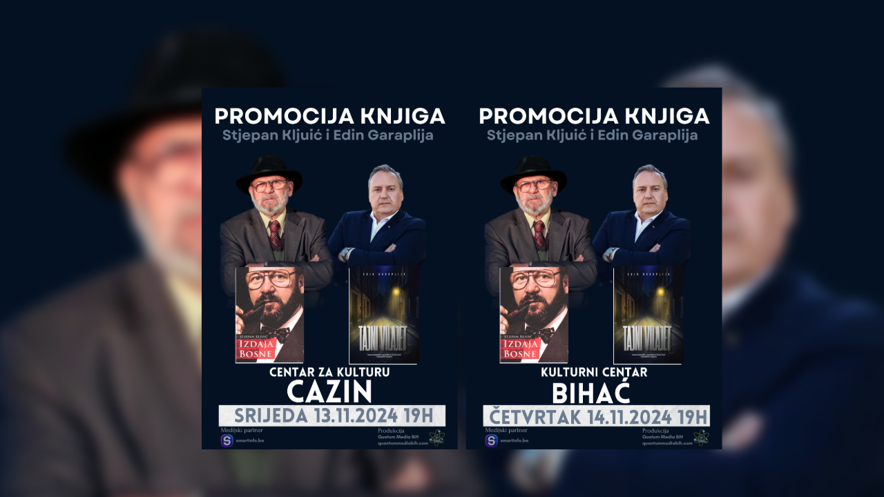 Plakat promocija knjiga