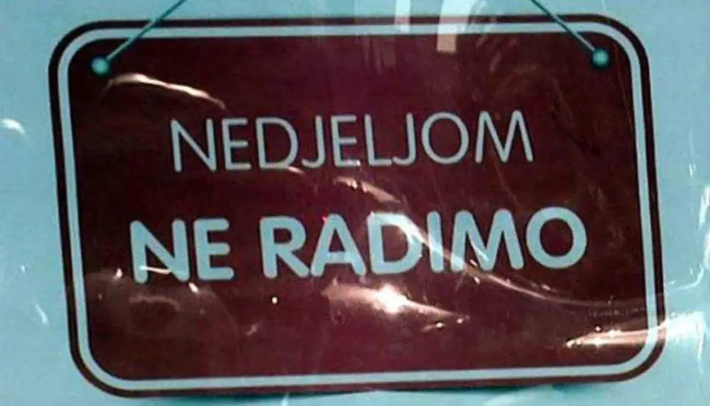 neradna nedjelja