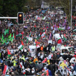 Historijski protest za Palestinu u Australiji: 250.000 ljudi prešlo most u Sidneju