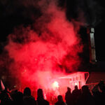 Spektakl u Zenici pred duel BiH i Italije: Baklje, pjesma i more navijača ispunili grad