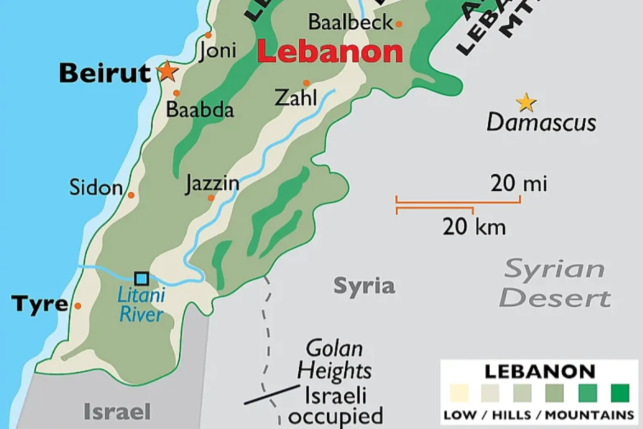 Pozivi na promjenu granica između Izraela i Libana