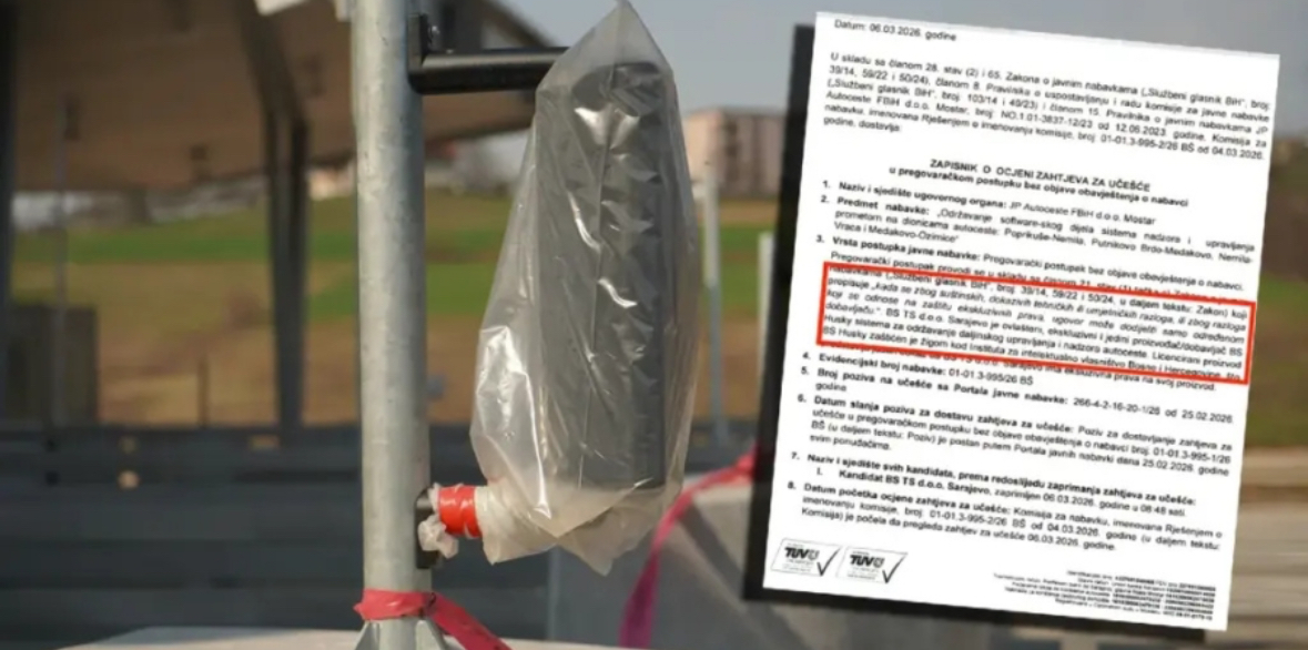 SUMNJIV TENDER: Autoceste FBiH platile softver od milion KM i za dionicu koja ne postoji?!